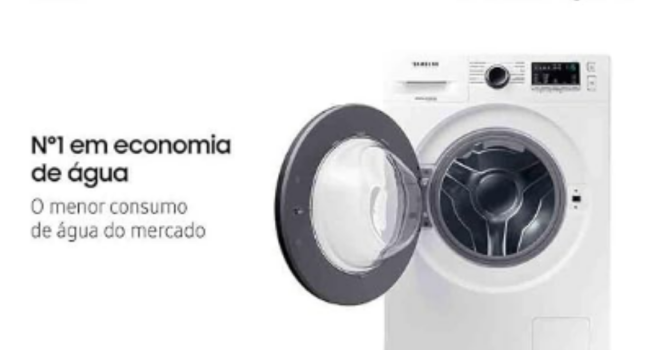 Samsung Lava e Seca 11kg Branco WD11M4473PW - 127V